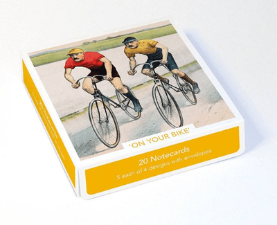 Museums &amp; Galleries  On Your Bike 20 Pkt  Notecards