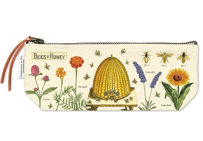 Pencil Pouch Cavallini &amp; Co Bees &amp; Honey