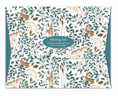 Writing / Stationery Set Museums &amp; Galleries Hares &amp; Berries