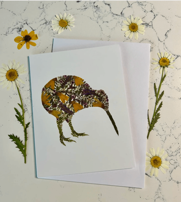 Wayswithwildflowers Blank  Greeting Card Kiwi