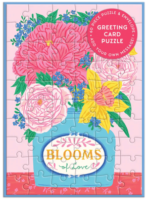 Greeting Card Puzzle  - Blooms of Love