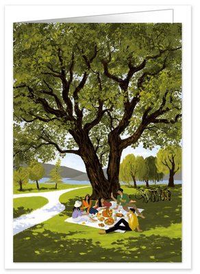 Greeting Card Quire Publishing - Picnic With Friends