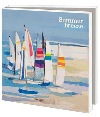 Notecards Bekking &amp; Blitz Card folder With Env. Square: Summer Breeze, Marian Binnenweg