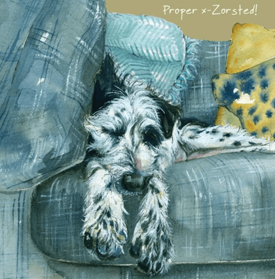 Greeting Card With Envelope Little Dog Laughed - X-Zorsted