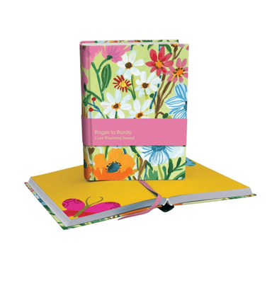 Journal Roger La Borde Flower Field - Illustrated