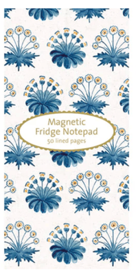 Magnetic Fridge Notepad Shopping List - Museums &amp; Galleries William Morris Daisy Tiles