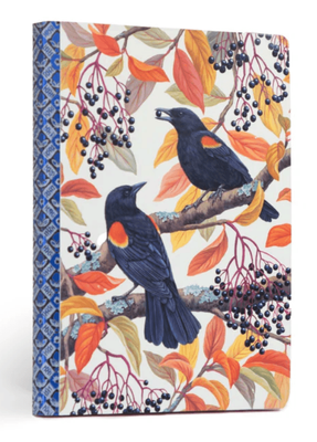 eeBoo Autumn Blackbirds Journal