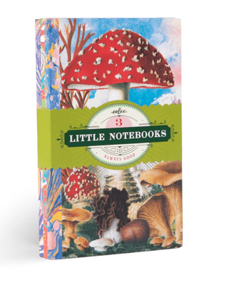 eeBoo Fumiha&#039;s Little Notebook Set Mushrooms