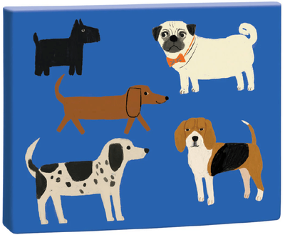 Roger La Borde Shaggy Dogs 8 Pkt  Boxed Notecards