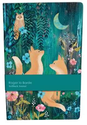 Roger La Borde Moonlit Meadow  A5 Softback Journal