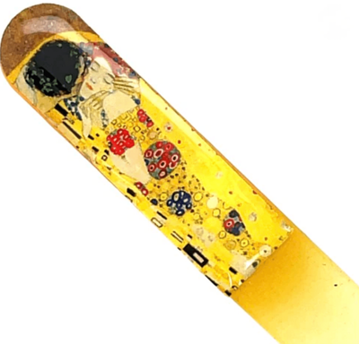 Glass Nail File Klimt The Kiss Made In Germany