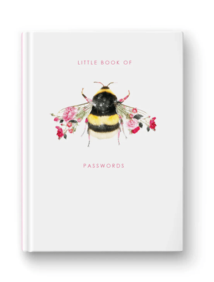 Bee Password internet book by Lola Design