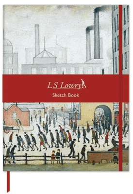 Blank Sketchbook Notebook L. S. Lowry Coming From the Mill