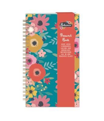 Bohemia Stationery Password Book