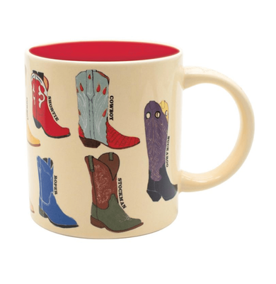 The Unemployed Philosophers Guild - Cowboy Boot - Mug