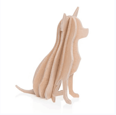 LOVI CHIHUAHUA 6cm Natural Wood sm