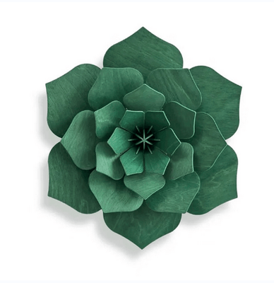 LOVI Decor Flower 15cm Dark Green