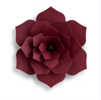 LOVI Decor Flower 15cm Dark Red