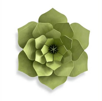 LOVI Decor Flower 15cm Pale Green