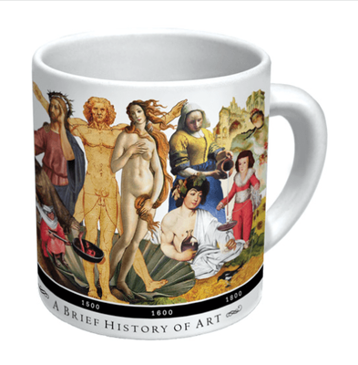 The Unemployed Philosophers Guild - Brief History Of Art - Mug