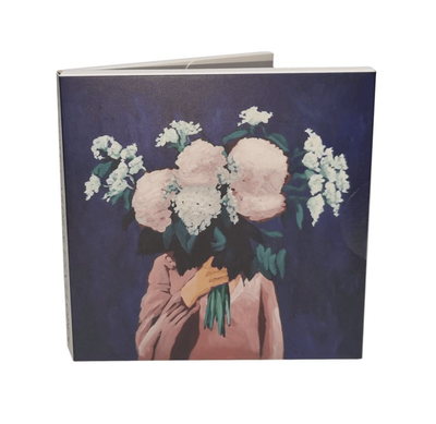 Abbey Merson Midnight Blooms &amp; Lush Blooms 8 Notecard &amp; Envelopes