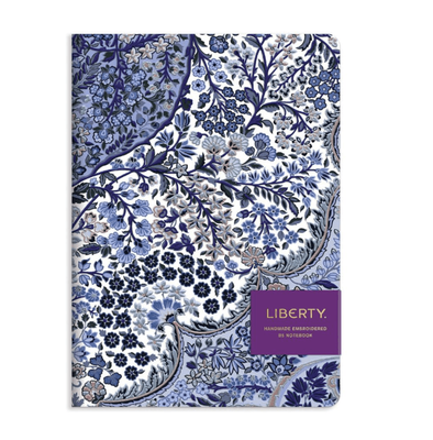 Galison Liberty Tanjore Gardens B5 Handmade Embroidered Journal