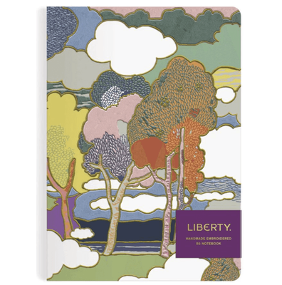 Galison Liberty Prospect Road B5 Handmade Embroidered Journal