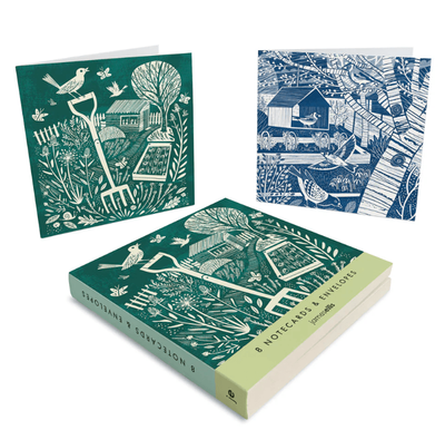 James Ellis  Garden Scenes 8 Pack  Notecards