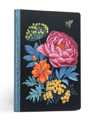 eeBoo Abundant Bouquet  Journal 14.9cm x 20.32cm 112 colorfully gilt-edged pages