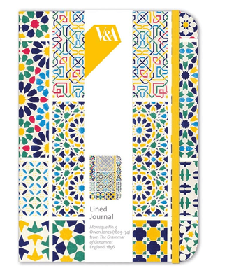 Museums &amp; Galleries  Moresque No. 5  Elastic Closure Journal 200 pages lined