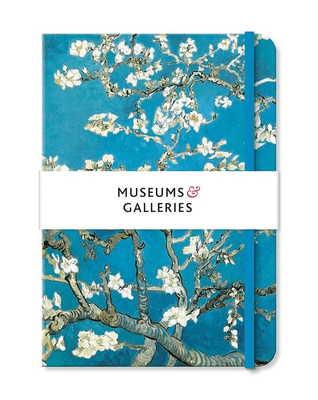 Museums &amp; Galleries Almond Blossom Elastic Closure Journal