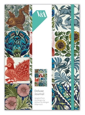 Museums &amp; Galleries  De Morgan Tiles  Deluxe Journal