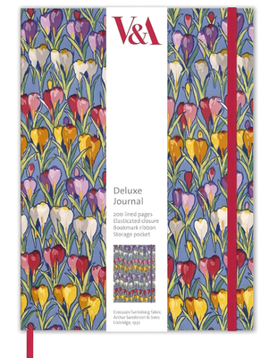 Museums &amp; Galleries  Row Of Crocuses  Deluxe Journal