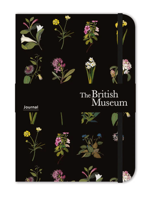 Museums &amp; Galleries Delany Flowers  Elastic Closure Journal Size: 180 x 130mm