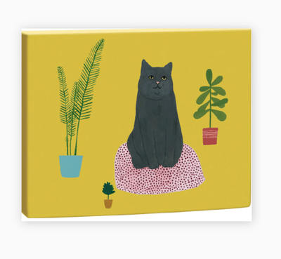 Notecards Roger La Borde Chouchou Chat Chic Notecard Box 8 cards, 2 of 4 designs
