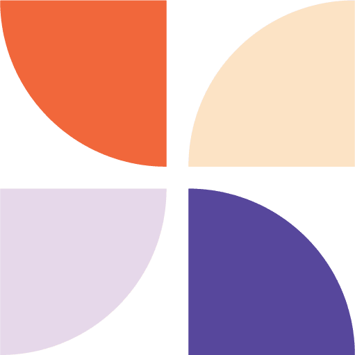 Branded abstract creativity icon.