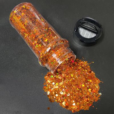 Burnt Pumpkin Chunky Glitter