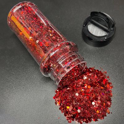 Red Wine Chunky Glitter