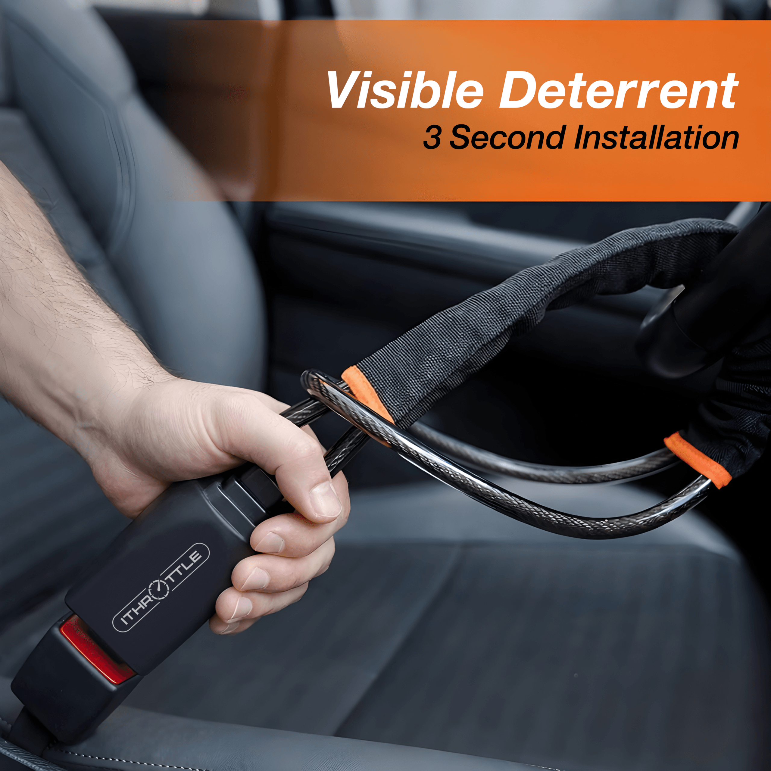 iThrottle Anti-Theft Steering Wheel Lock