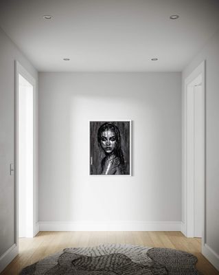 PIECES - ORIGINAL - JEREMIAHS FIRST OIL PAINTING - COLLECTORS ITEM