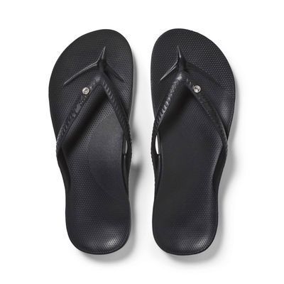 Archies Jandals - Black Crystal