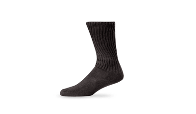 Lightfeet Diabetic Sock - Crew (Black)