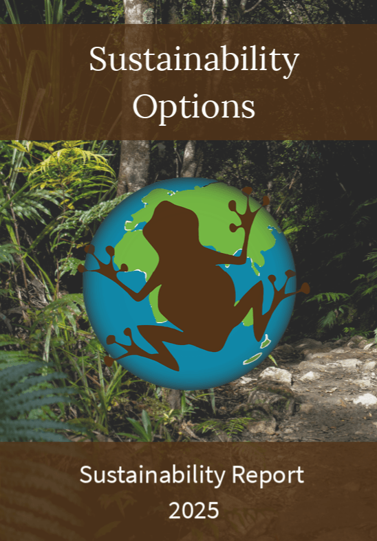 Sustainability Report Cover Page