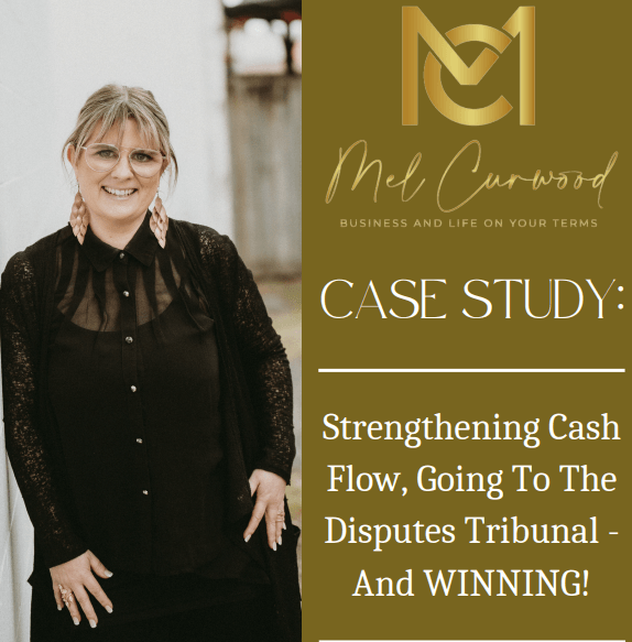 Mel Curwood Case Study Cover page