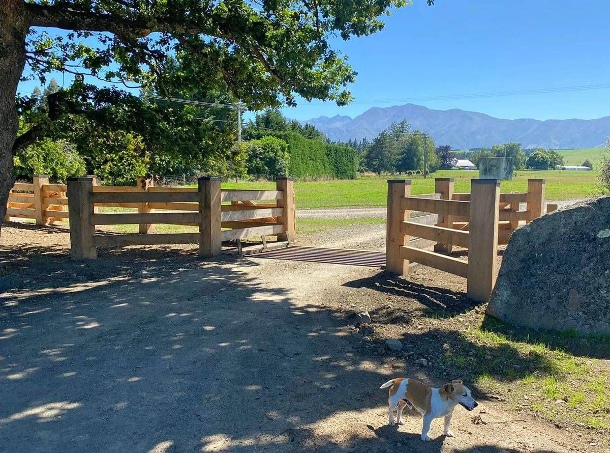 Entrance way fencing