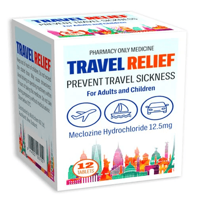 Travel Relief 12 Tablets