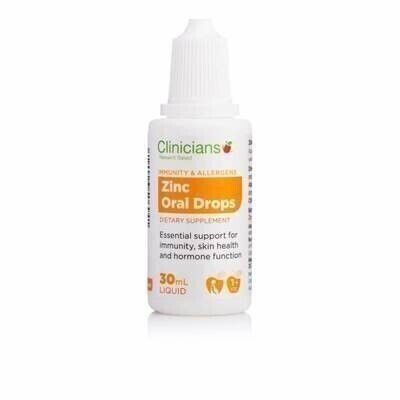 Clinicians Zinc Oral Drops 30ml