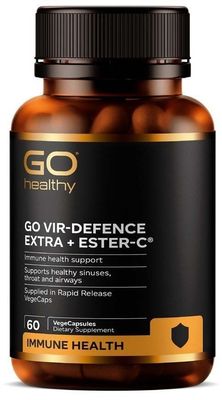 GO VIR-DEFENCE EXTRA + ESTER-C 60 Capsules