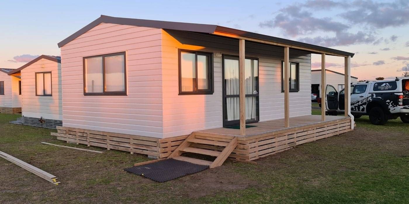 One-bedroom transportable unit ideal for family sleepouts