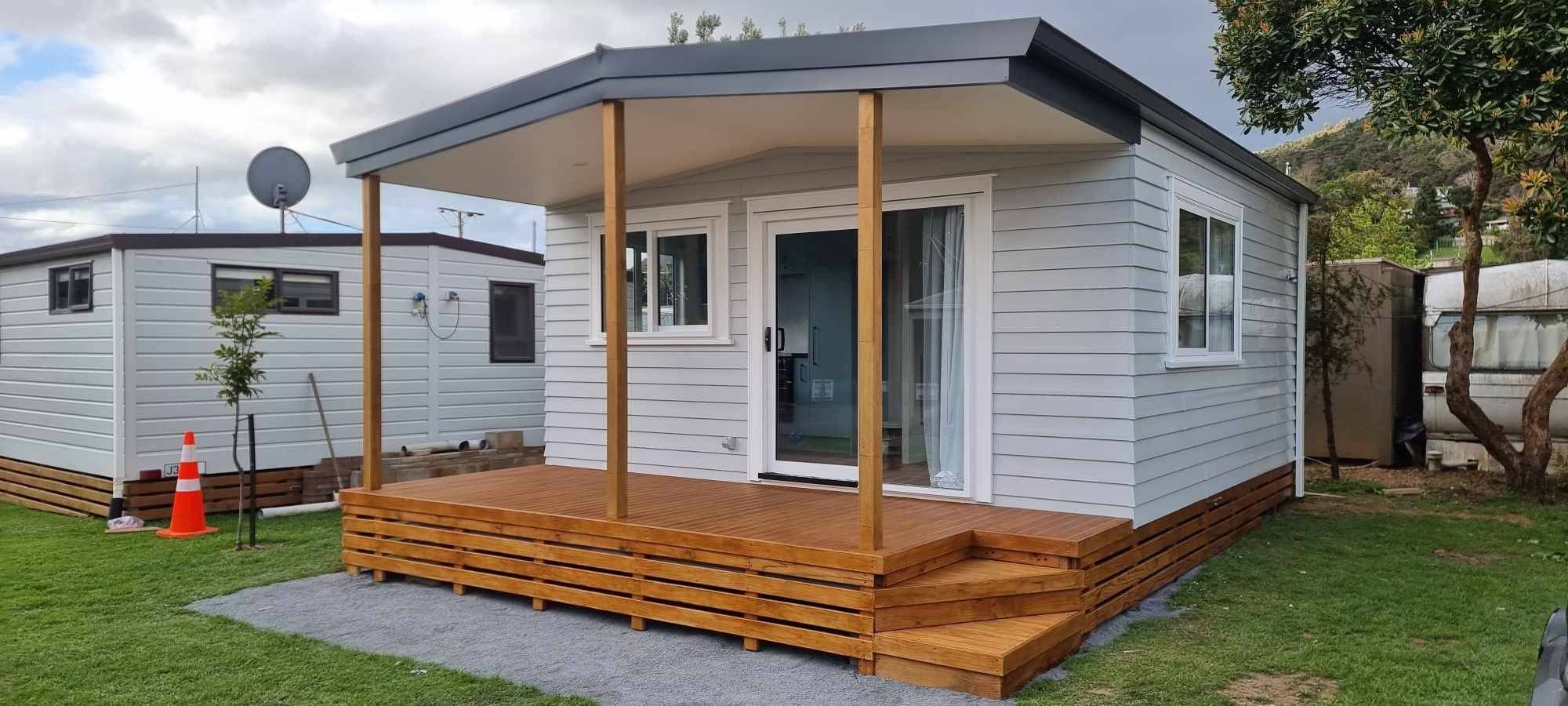 Compact transportable home designed for minimalist living